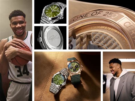 breitling giannis antetokounmpo signature